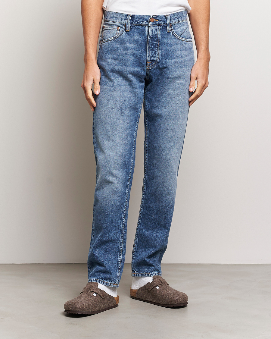 Homme | Jeans | Nudie Jeans | Steady Eddie II Jeans Blue Tornado