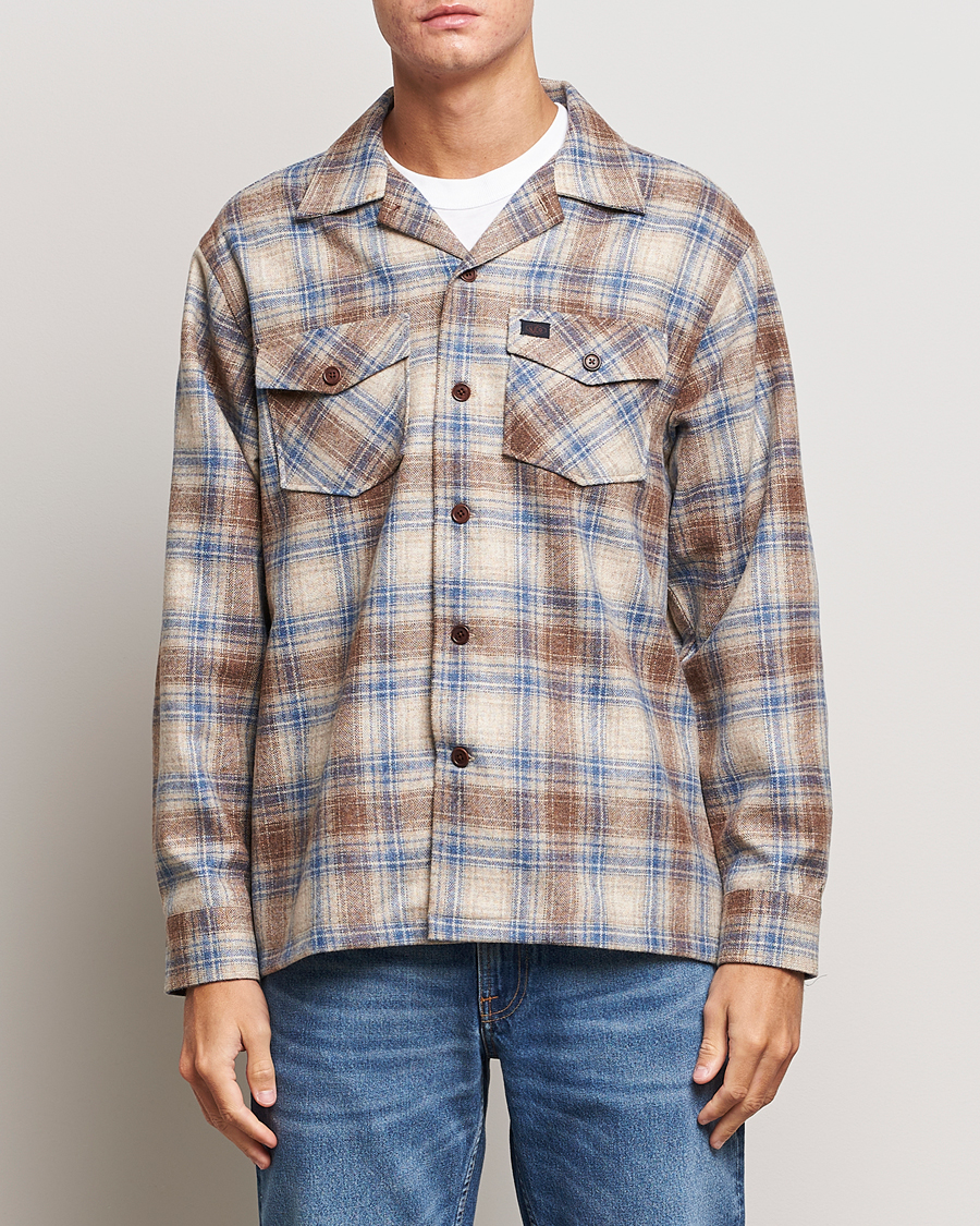 Homme | Chemises | Nudie Jeans | Vincent Wool Checked Overshirt Multi