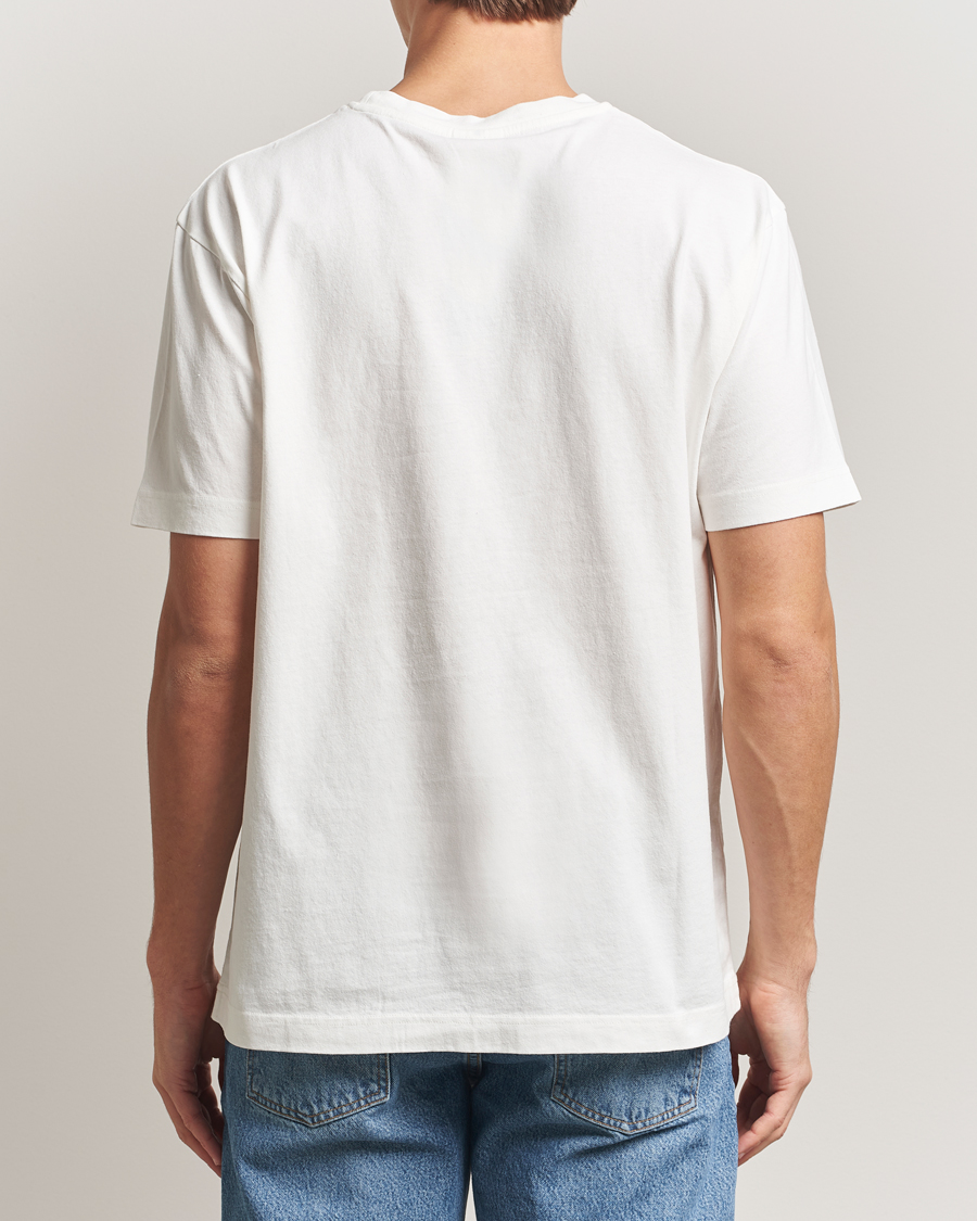 Heren | T-shirts | Nudie Jeans | Uno Everyday Crew Neck T-Shirt Chalk White