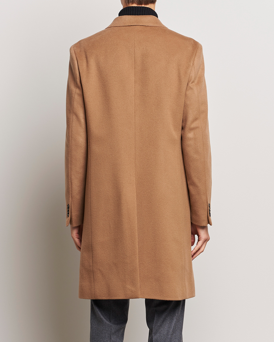 Heren | Jassen | Oscar Jacobson | Shaw Wool/Cashmere Coat Camel