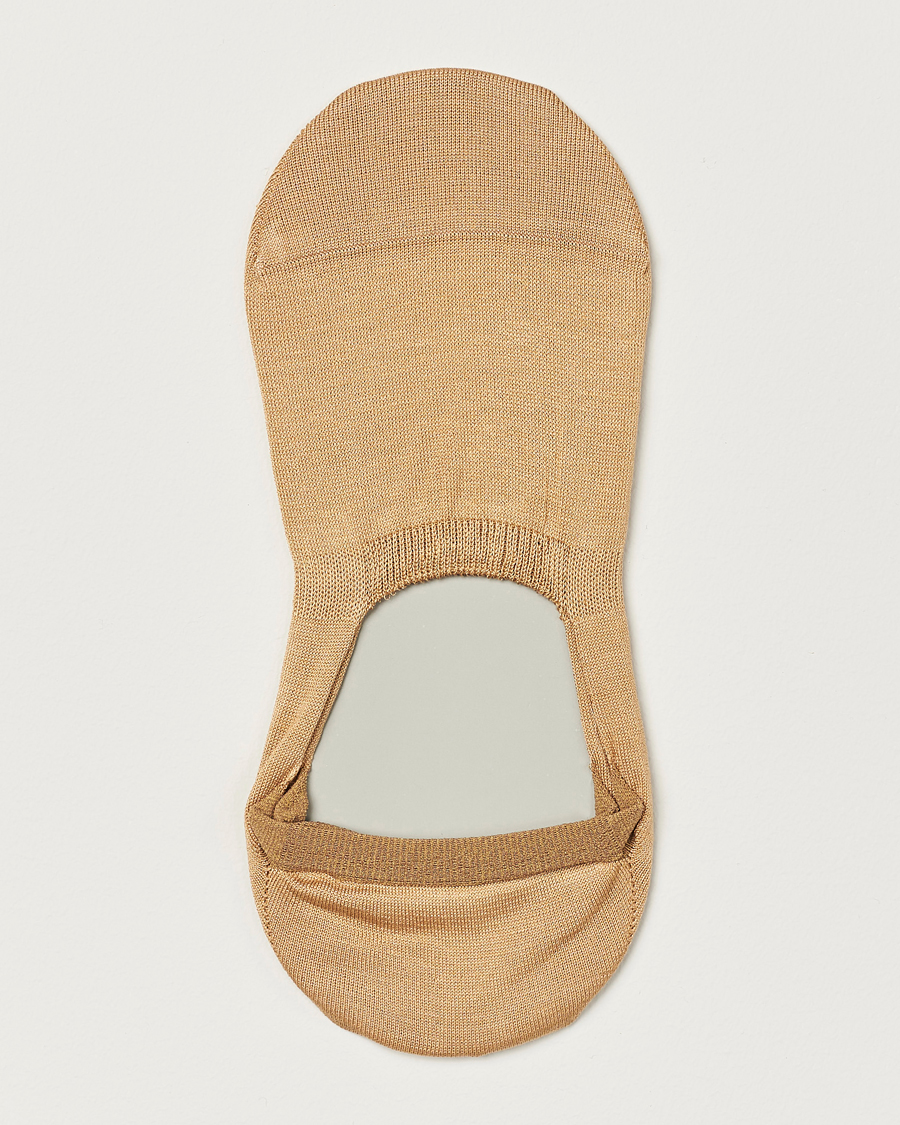 Heren | Ondergoed | Bresciani | Step in Ghost Socks Beige