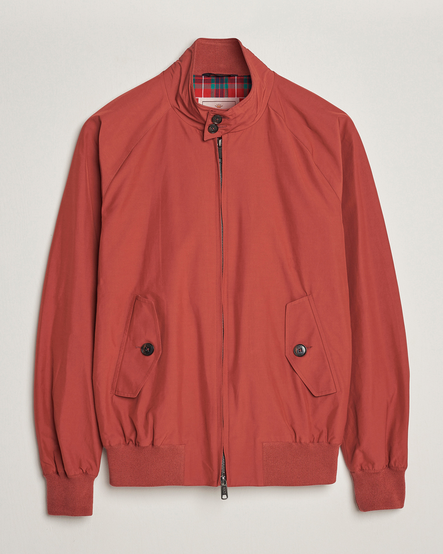 Homme | Manteaux Et Vestes | Baracuta | G9 Original Harrington Jacket Red Brick