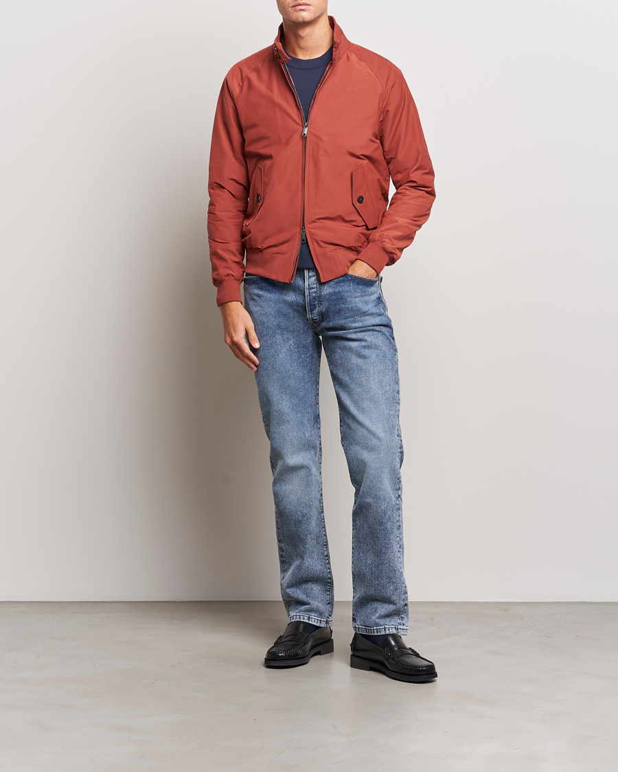 Homme | Manteaux Et Vestes | Baracuta | G9 Original Harrington Jacket Red Brick