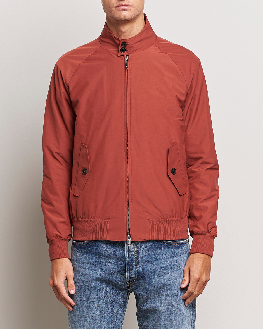 Homme | Manteaux Et Vestes | Baracuta | G9 Original Harrington Jacket Red Brick