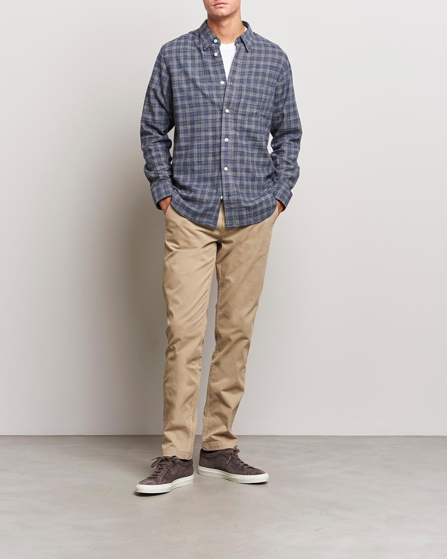 Homme | Pantalons | NN07 | Marco Slim Fit Stretch Chinos Khaki