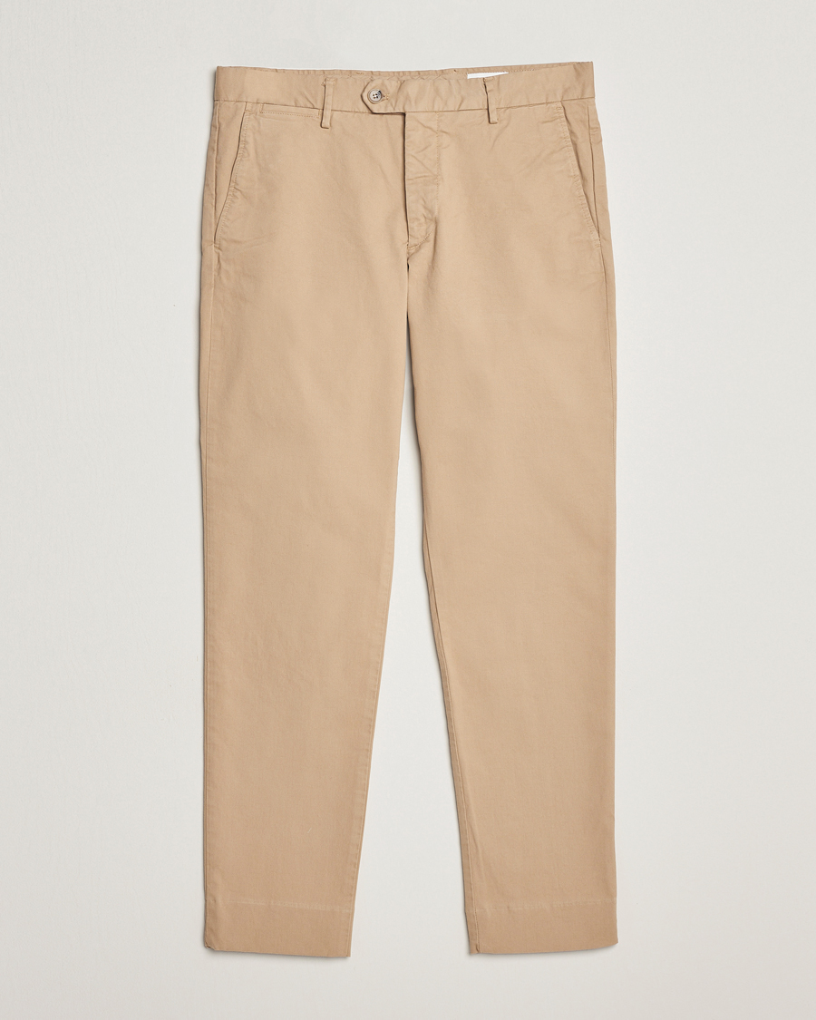Homme | Pantalons | NN07 | Wilhelm Regular Fit Stretch Chinos Khaki