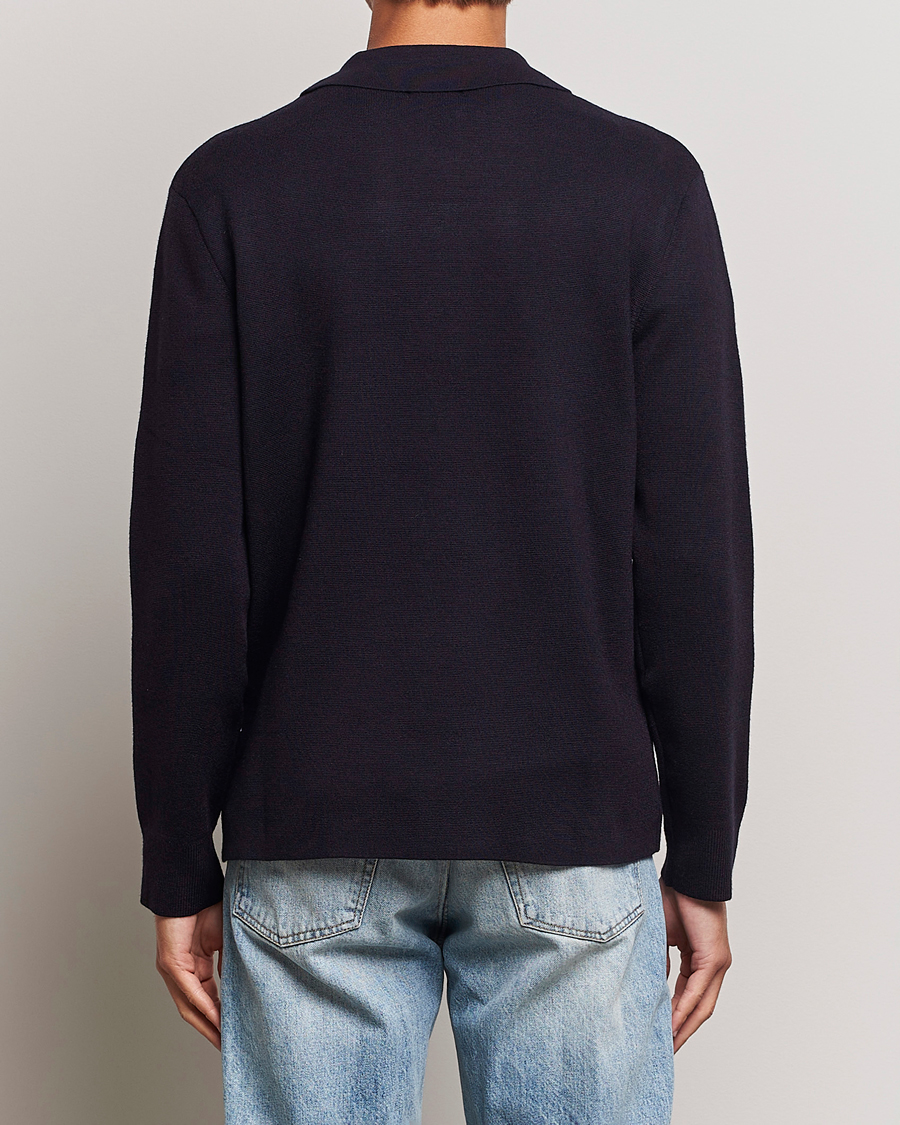 Homme | Pulls Et Tricots | NN07 | Harald Cotton/Modal Polo Navy Blue