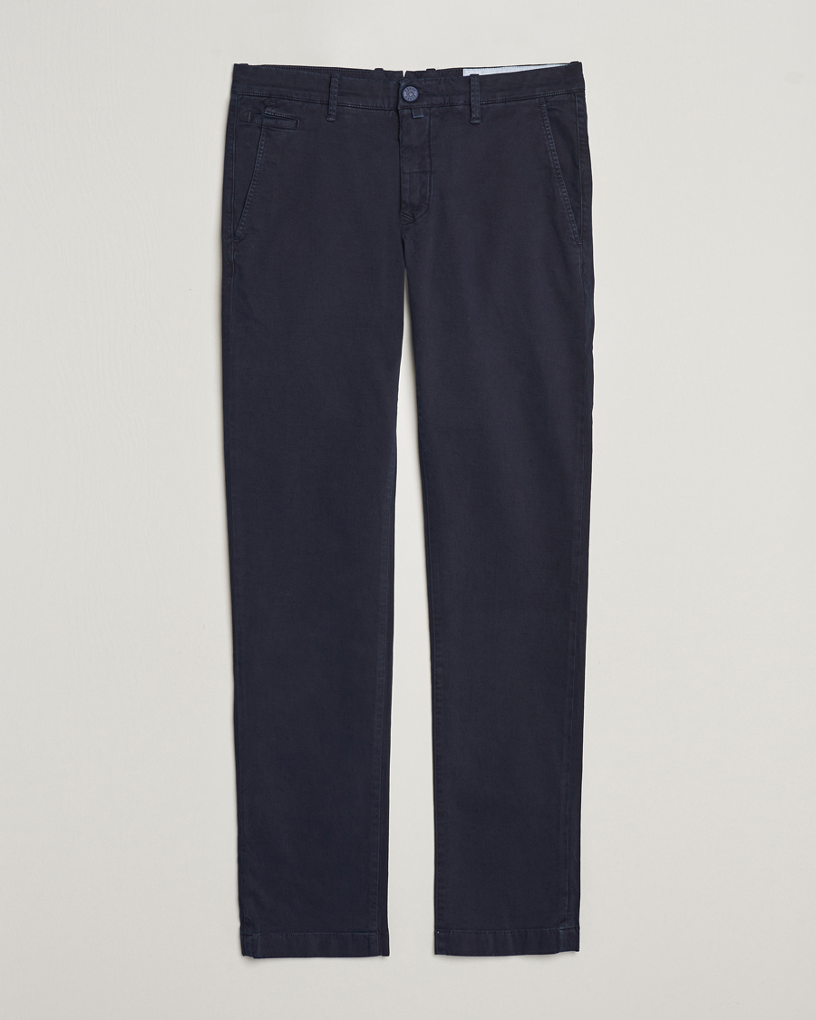 Heren | Broeken | Jacob Cohën | Bobby Cotton Chinos Navy