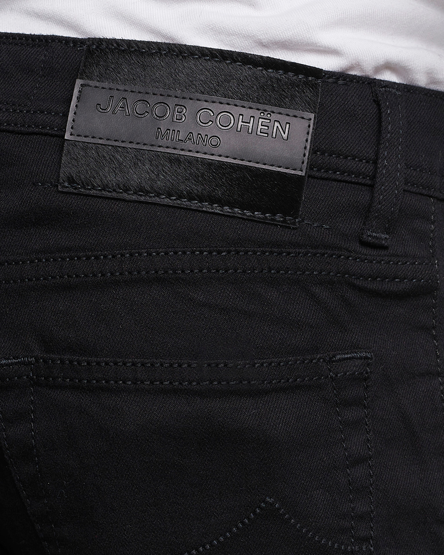 Homme | Jeans | Jacob Cohën | Nick Slim Fit Stretch Jeans Stay Black