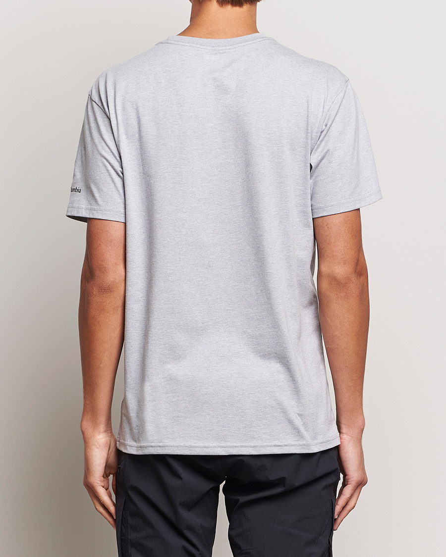 Homme | T-shirts | Columbia | Organic Cotton Basic Logo T-Shirt Grey Heather
