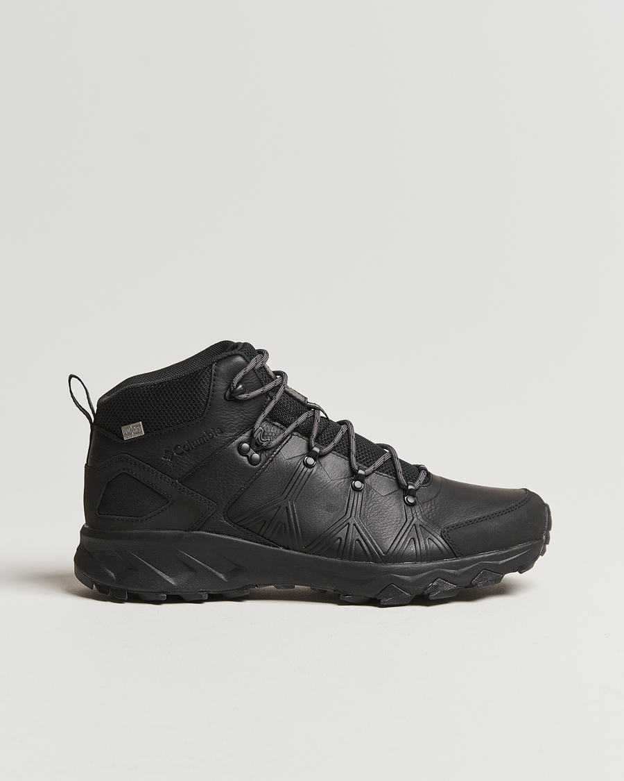 Homme | Columbia Peakfreak II Mid Outdry Leather Sneaker Black | Columbia | Peakfreak II Mid Outdry Leather Sneaker Black