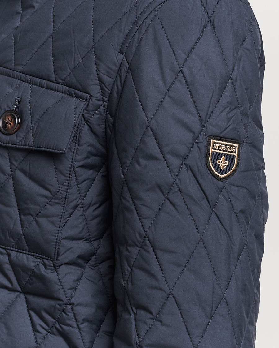 Heren | Jassen | Morris | Thornhill Quilted Jacket Navy