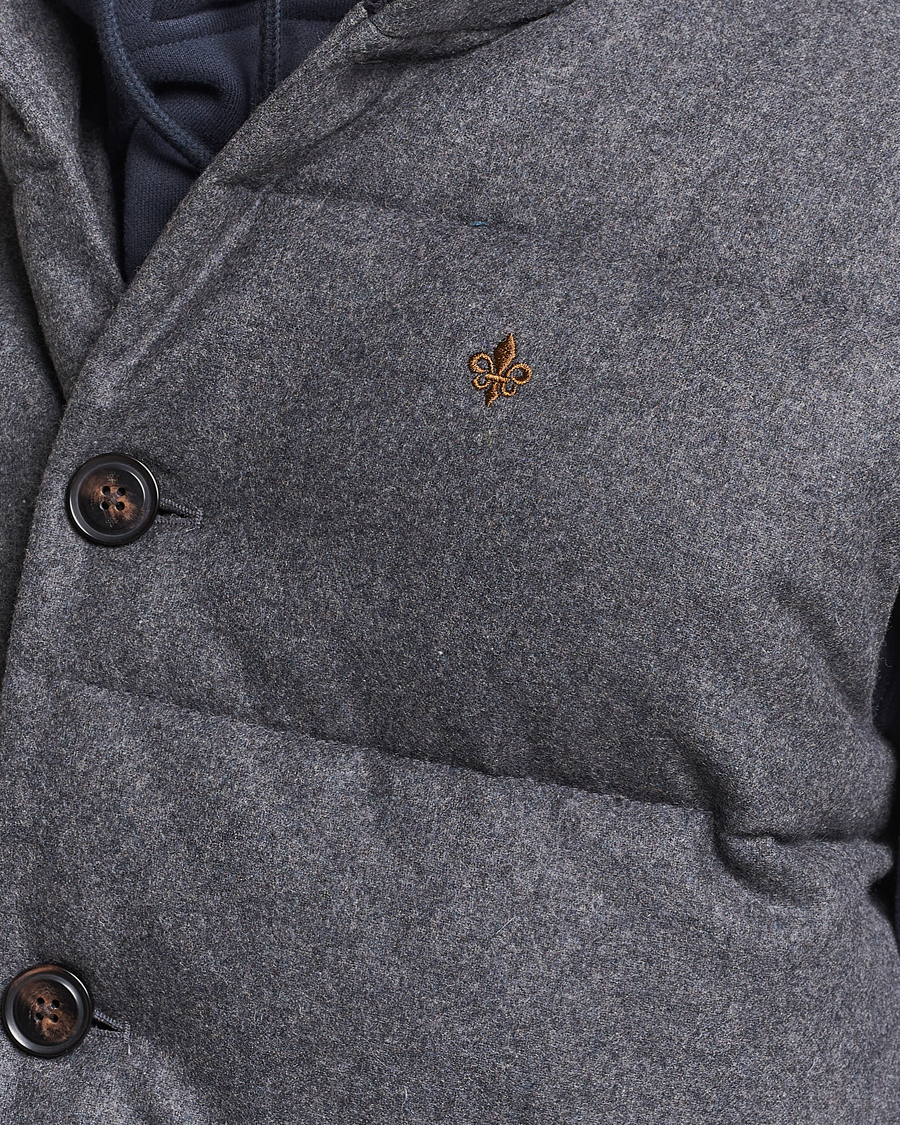Homme | Manteaux Et Vestes | Morris | Alston Wool Flanell Vest Grey