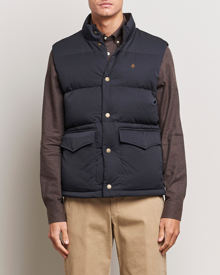 Heren | Jassen | Morris | Lockley Down Vest Blue