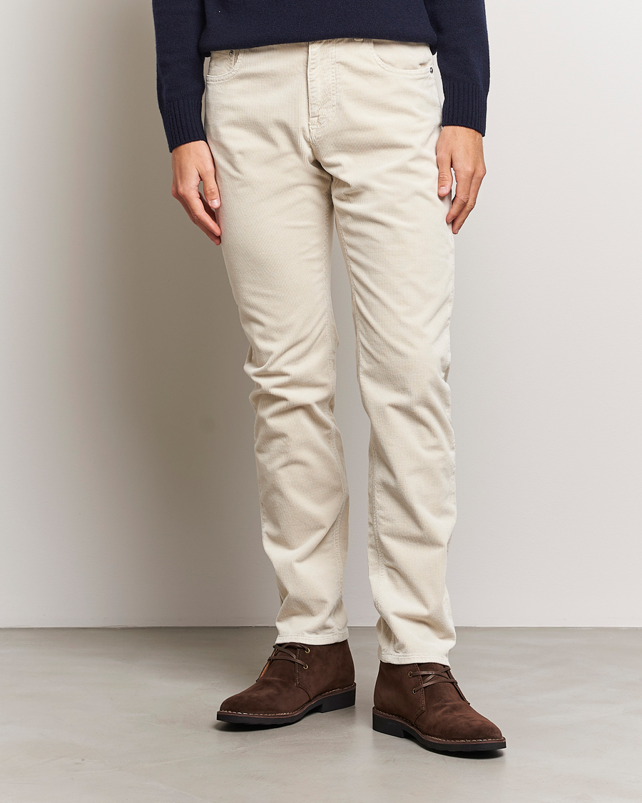 Homme | Pantalons | Morris | James Corduroy 5-Pocket Pant Off White