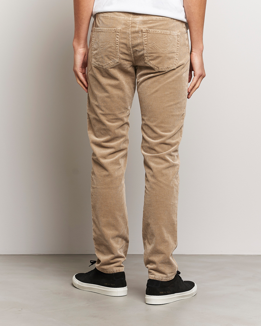 Heren | Broeken | Morris | James Corduroy 5-Pocket Pant Camel