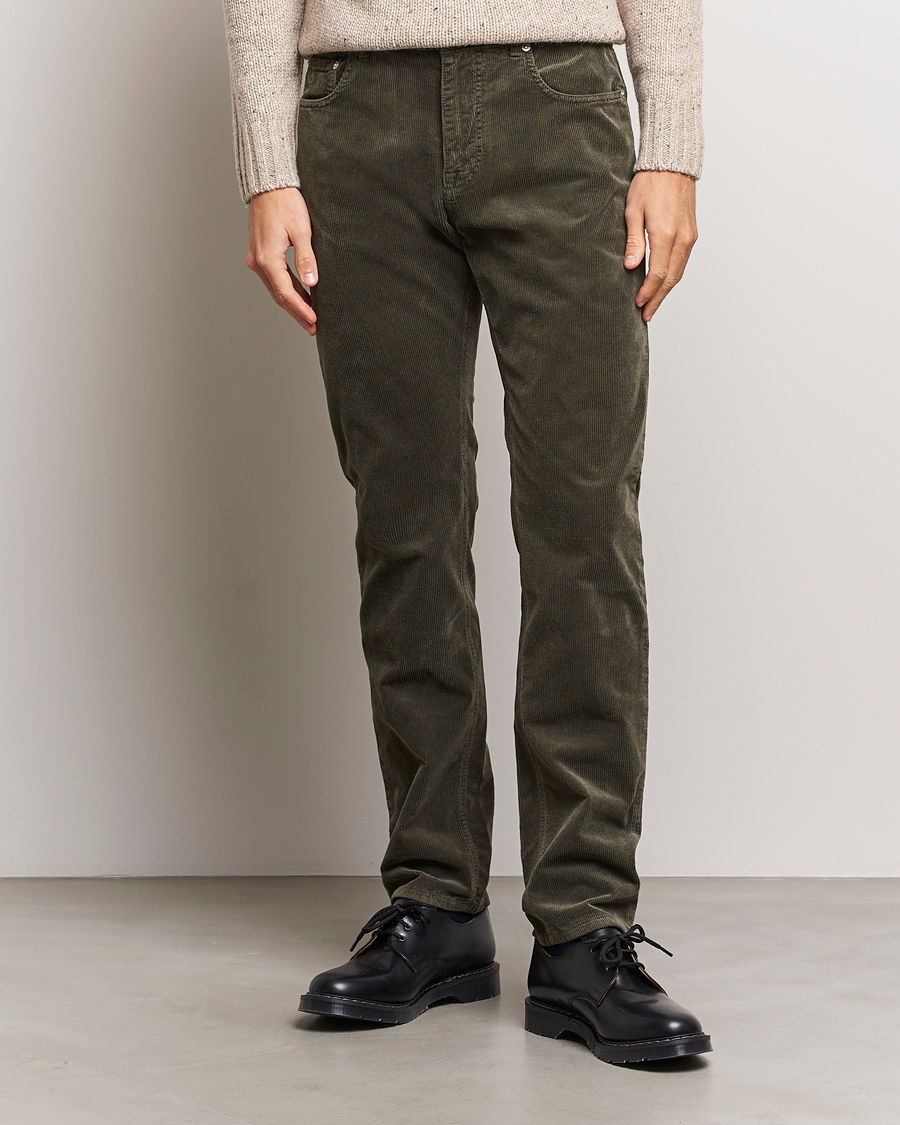 Homme | Pantalons | Morris | James Corduroy 5-Pocket Pant Olive