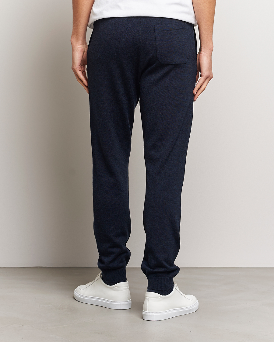 Heren | Broeken | Morris | Merino Pants Navy
