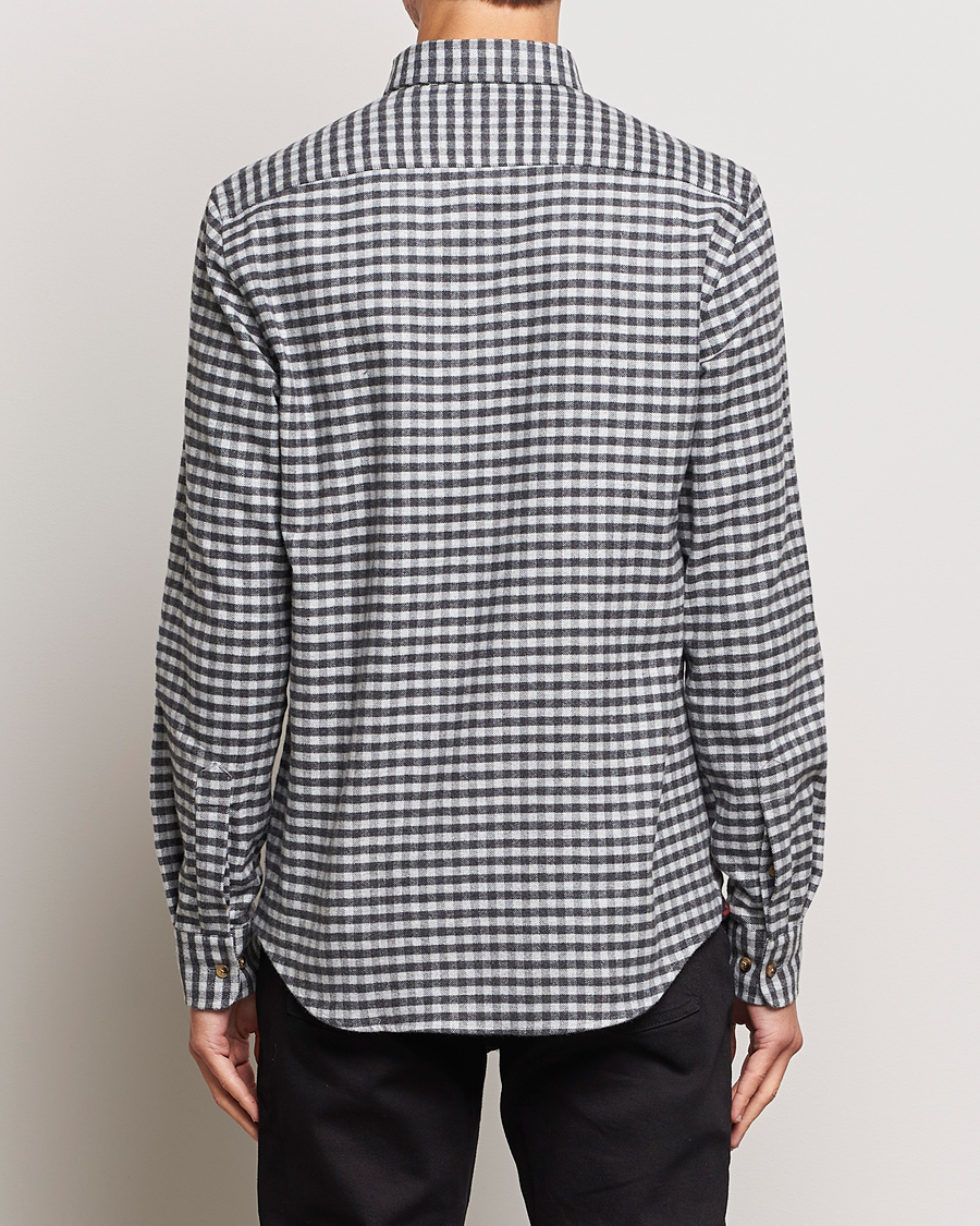 Homme | Chemises | Morris | Flanell Check Shirt Grey