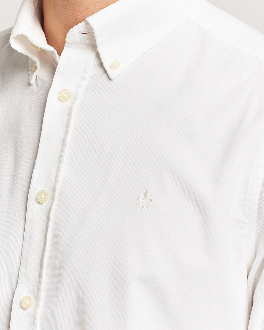 Homme | Chemises | Morris | Douglas Corduroy Shirt Off White