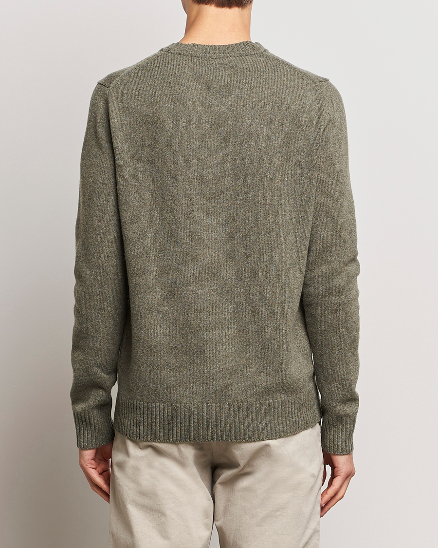 Heren | Truien | Morris | Newton Crew Neck Olive