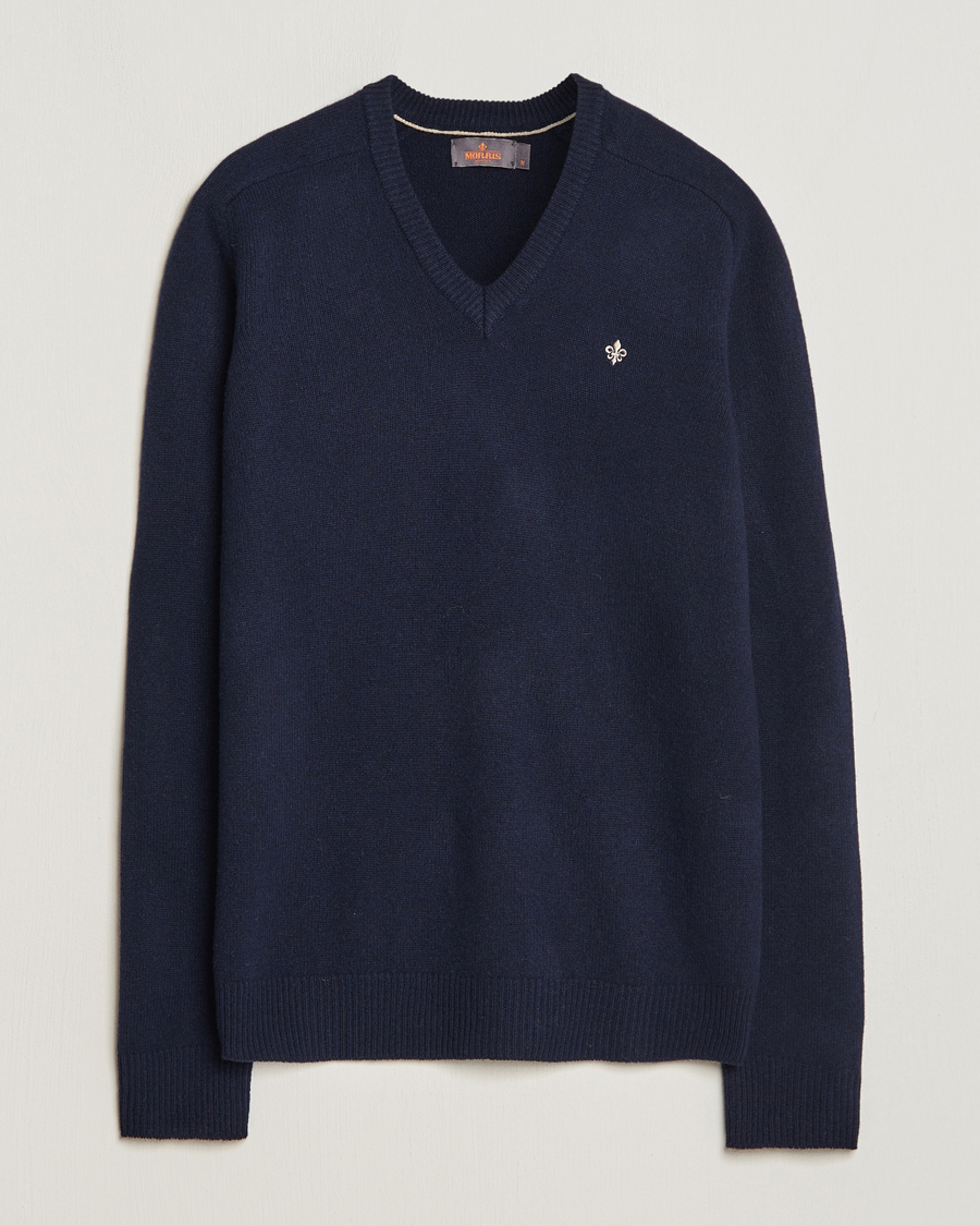 Homme | Pulls Et Tricots | Morris | Newton V-neck Navy