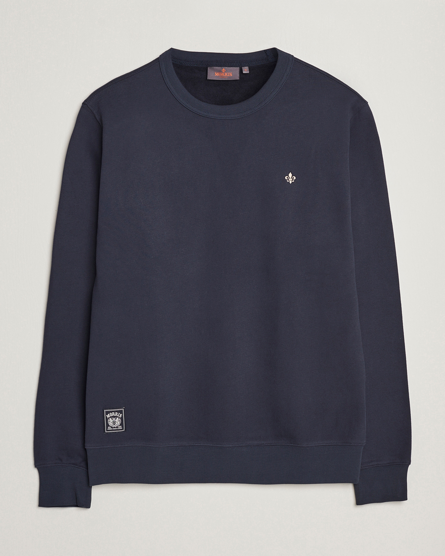 Heren | Truien | Morris | Brandon Lily Sweatshirt Old Blue