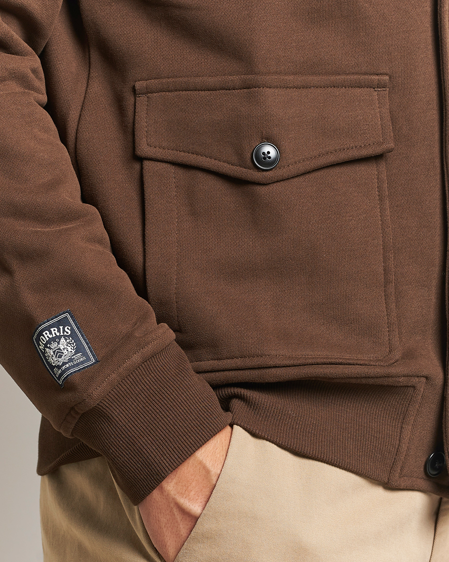 Homme | Pulls Et Tricots | Morris | Corwell Sweatshirt Cardigan Brown