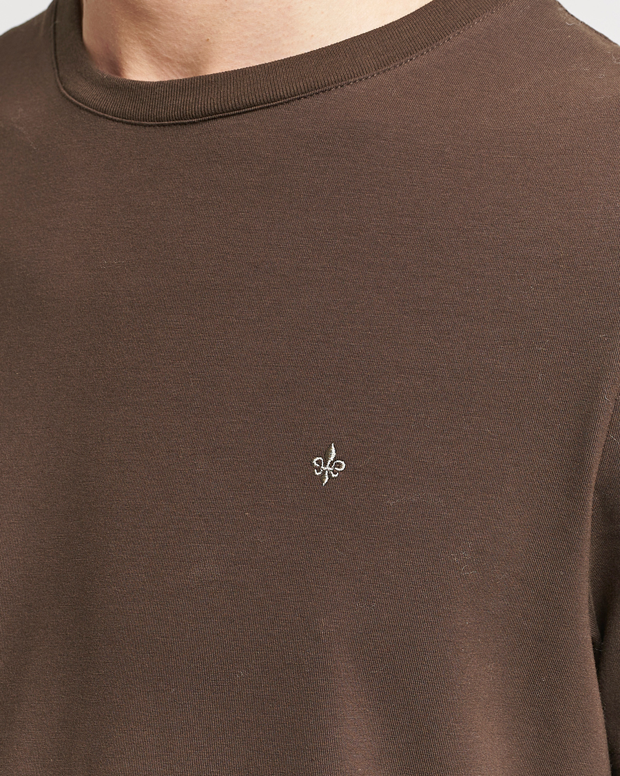 Homme | T-shirts | Morris | James Crew Neck T-shirt Brown