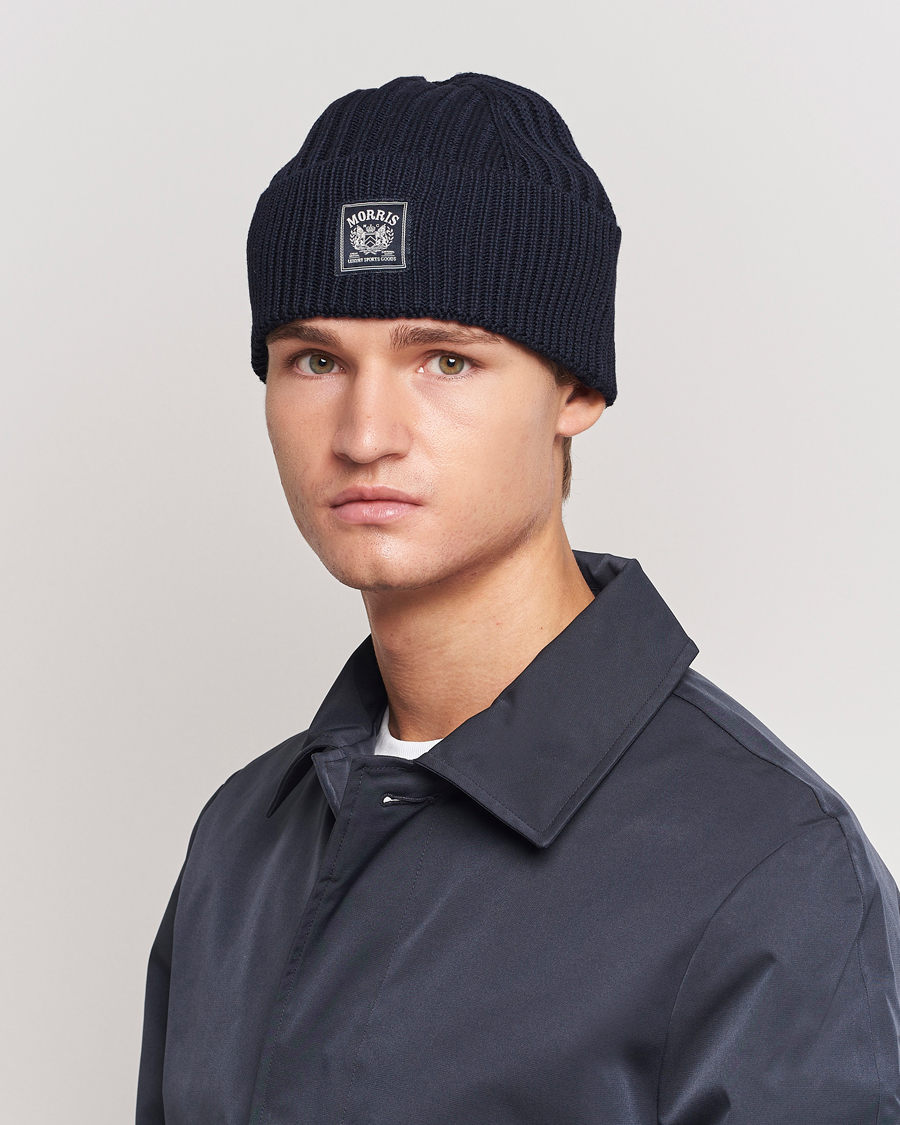 Homme | Morris Colton Beanie Navy | Morris | Colton Beanie Navy