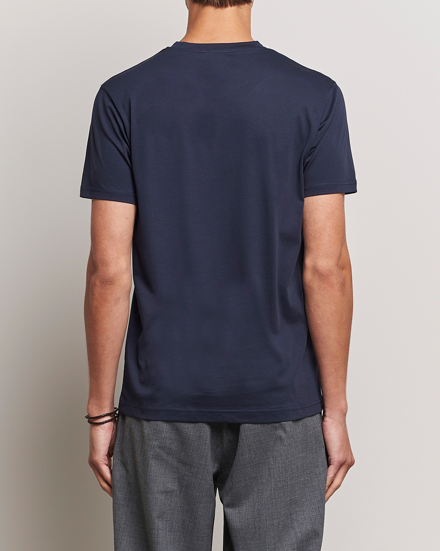 Homme | T-shirts | Sunspel | Riviera Midweight T-Shirt Navy