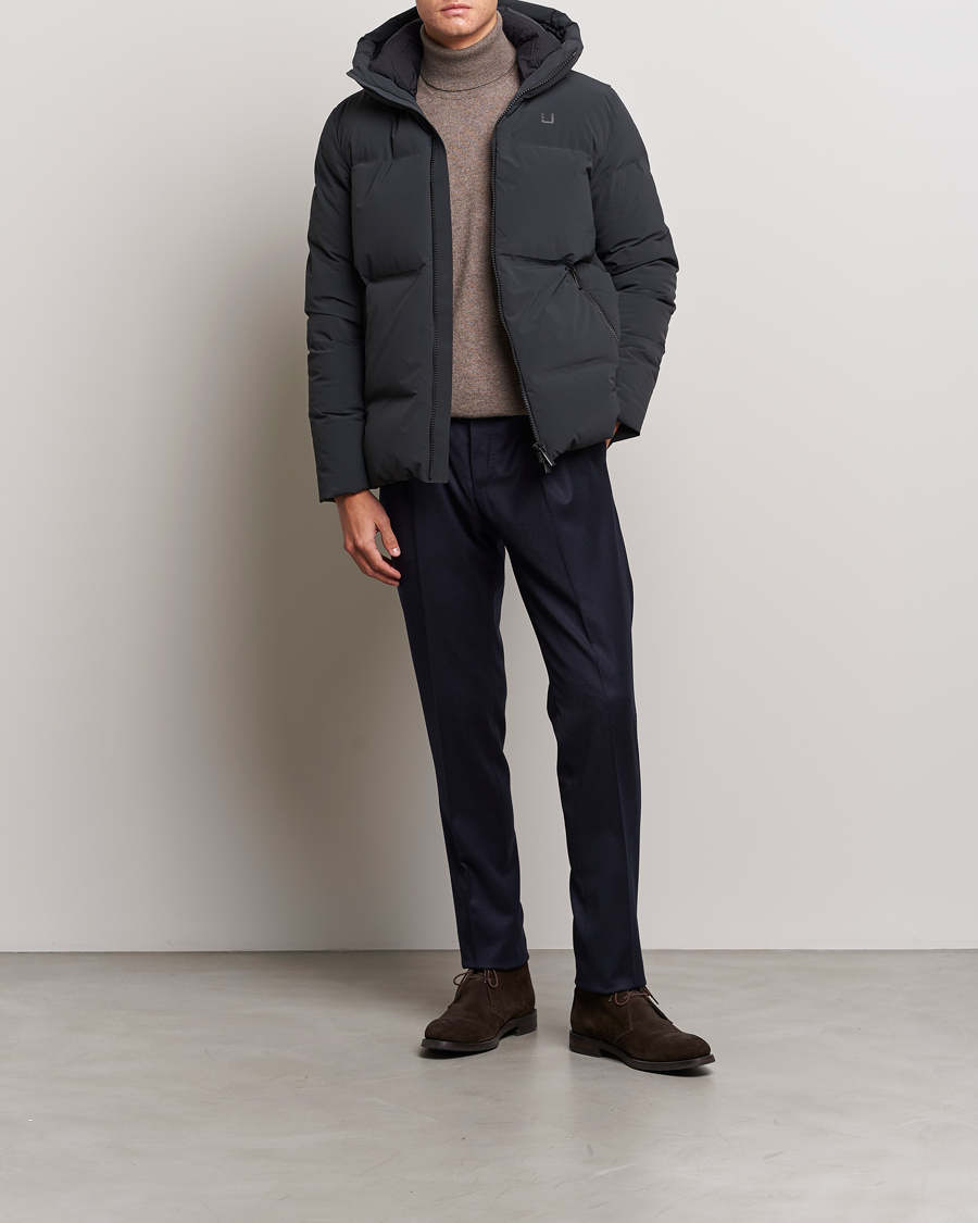 Homme | Manteaux Et Vestes | UBR | Typhoon Padded Hood Jacket Night Olive