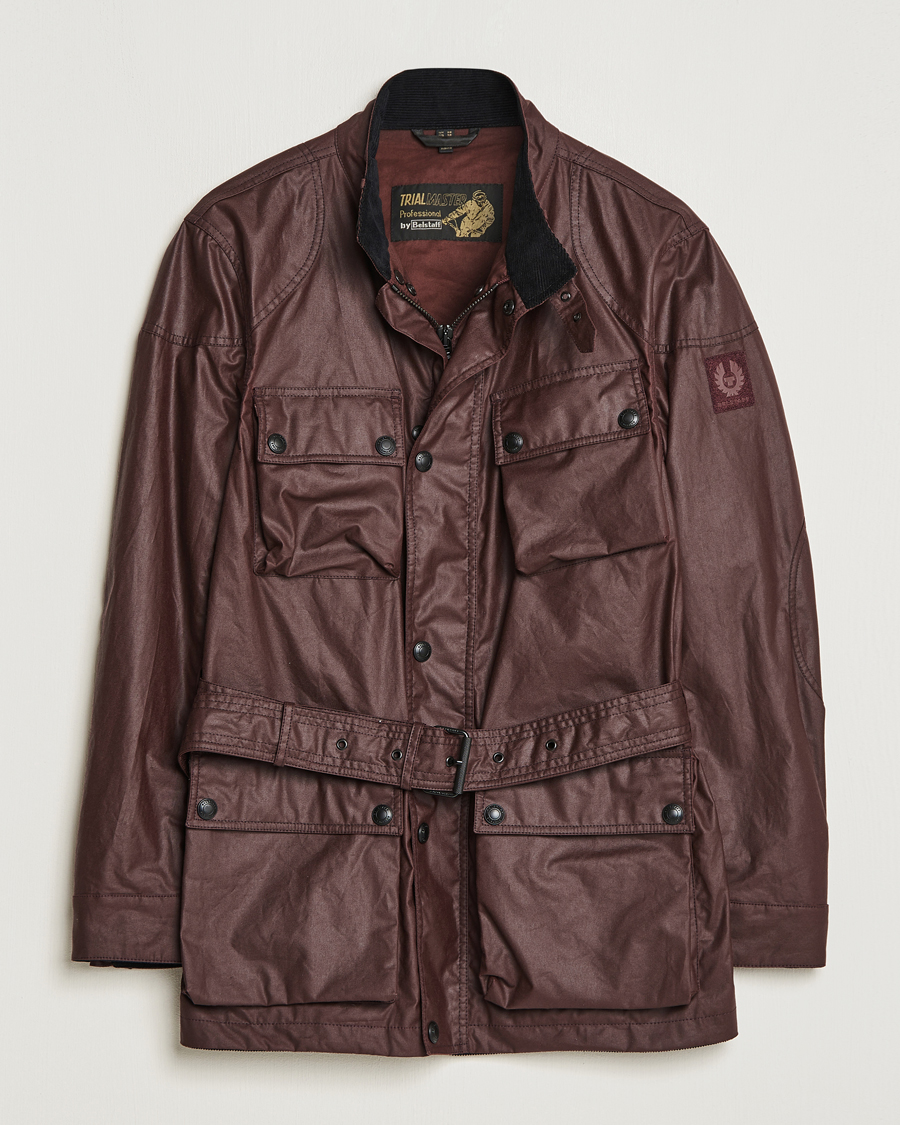 Heren | Jassen | Belstaff | Trialmaster Waxed Mc Jacket Redwood
