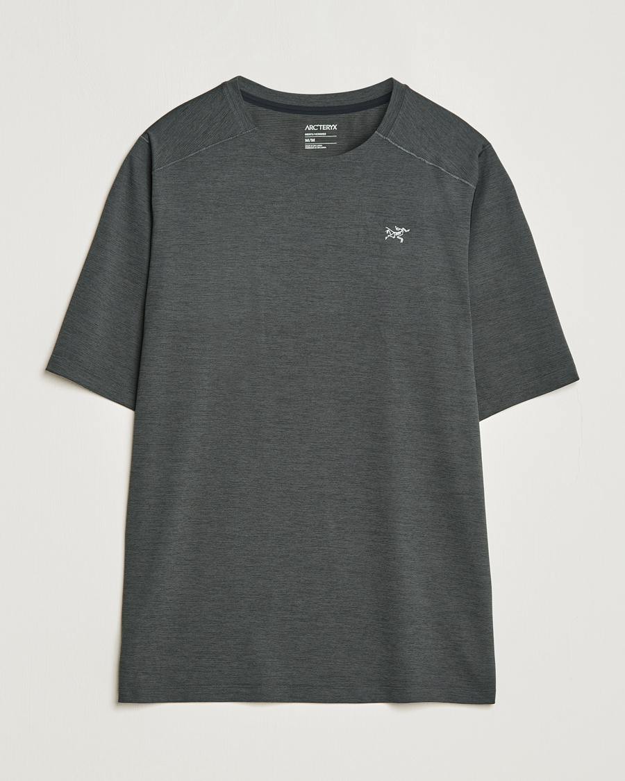Homme | T-shirts | Arc'teryx | Cormac Crew Neck T-Shirt Black Heather
