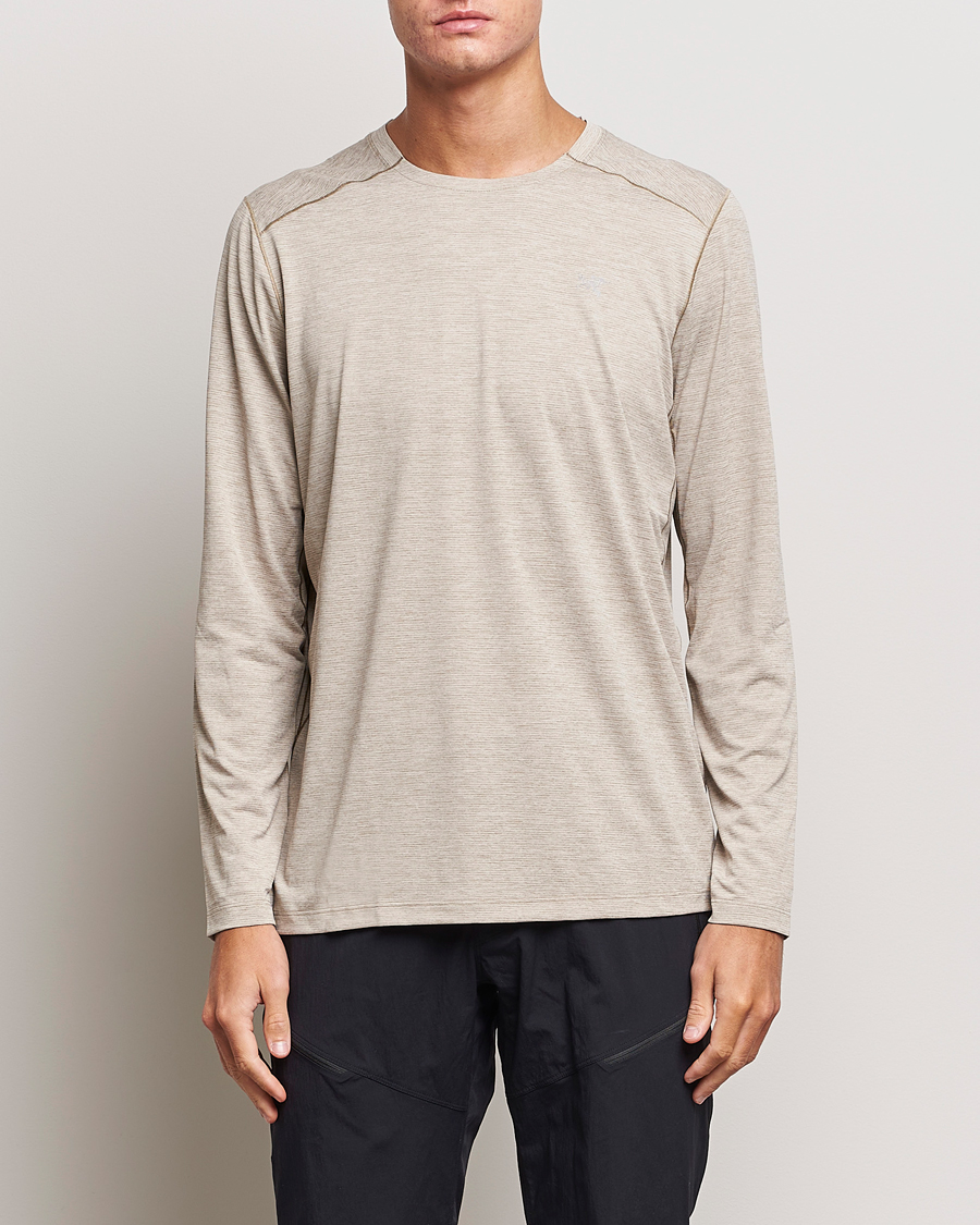 Homme | T-shirts | Arc'teryx | Cormac Long Sleeve T-Shirt Smoke Bluff Heather