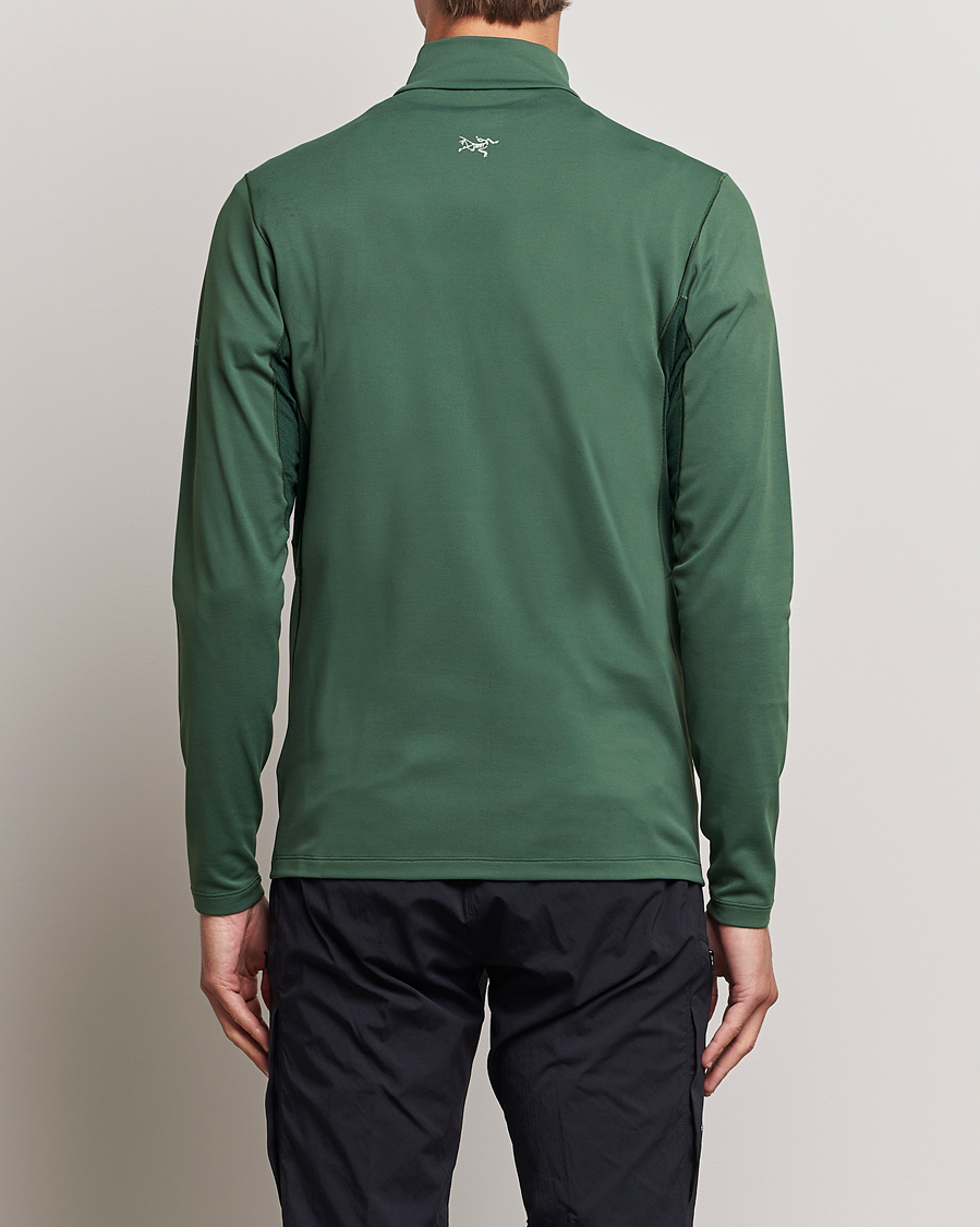 Homme | Pulls Et Tricots | Arc'teryx | Rho Hybrid Half-Zip Boxcar Green