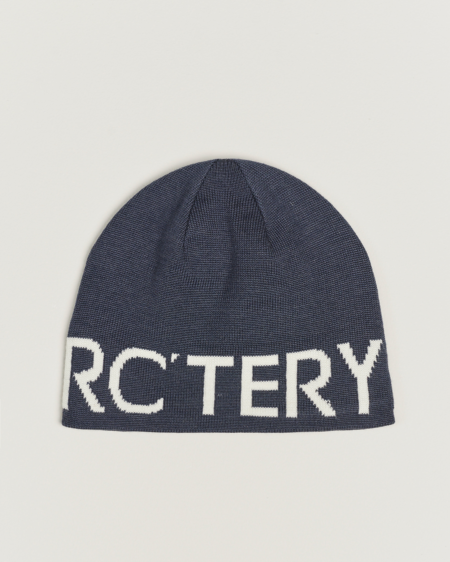Heren | Arc'teryx Word Head Toque Hat Black Sapphire | Arc'teryx | Word Head Toque Hat Black Sapphire