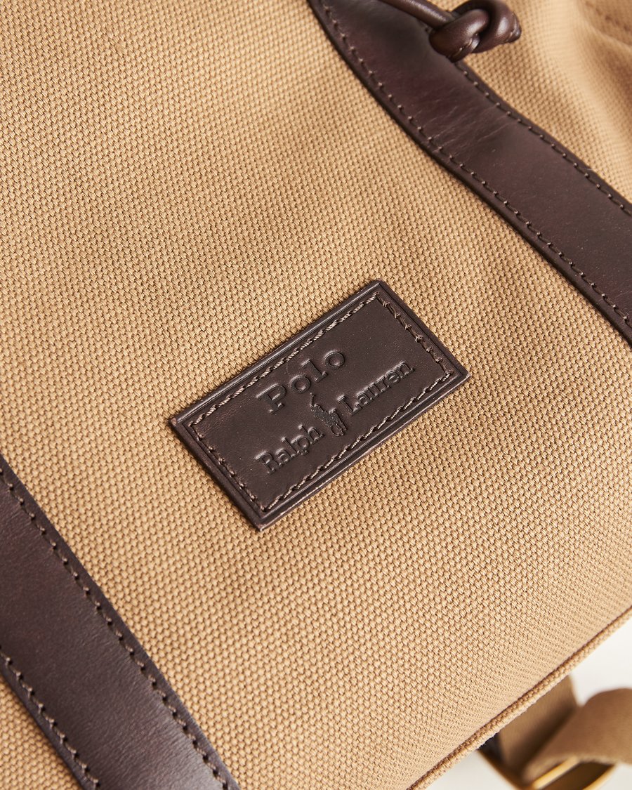 Homme | Polo Ralph Lauren Canvas Backpack Tan | Polo Ralph Lauren | Canvas Backpack Tan