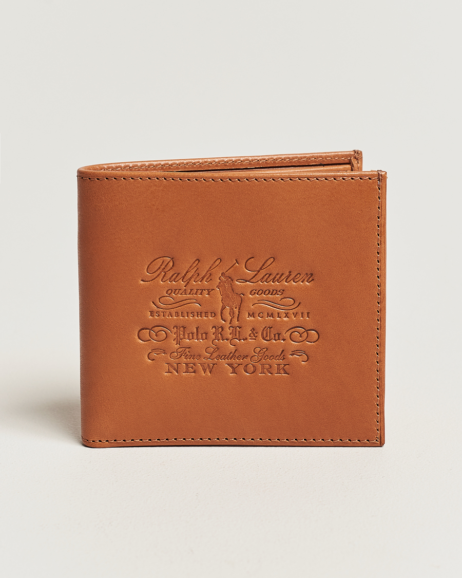Homme | Polo Ralph Lauren Heritage Letaher Billfold Wallet Tan | Polo Ralph Lauren | Heritage Letaher Billfold Wallet Tan
