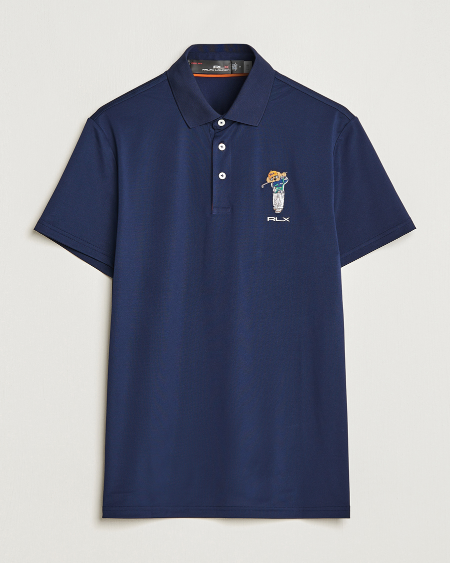 Homme | Polos | RLX Ralph Lauren | Airtech Bear Polo French Navy