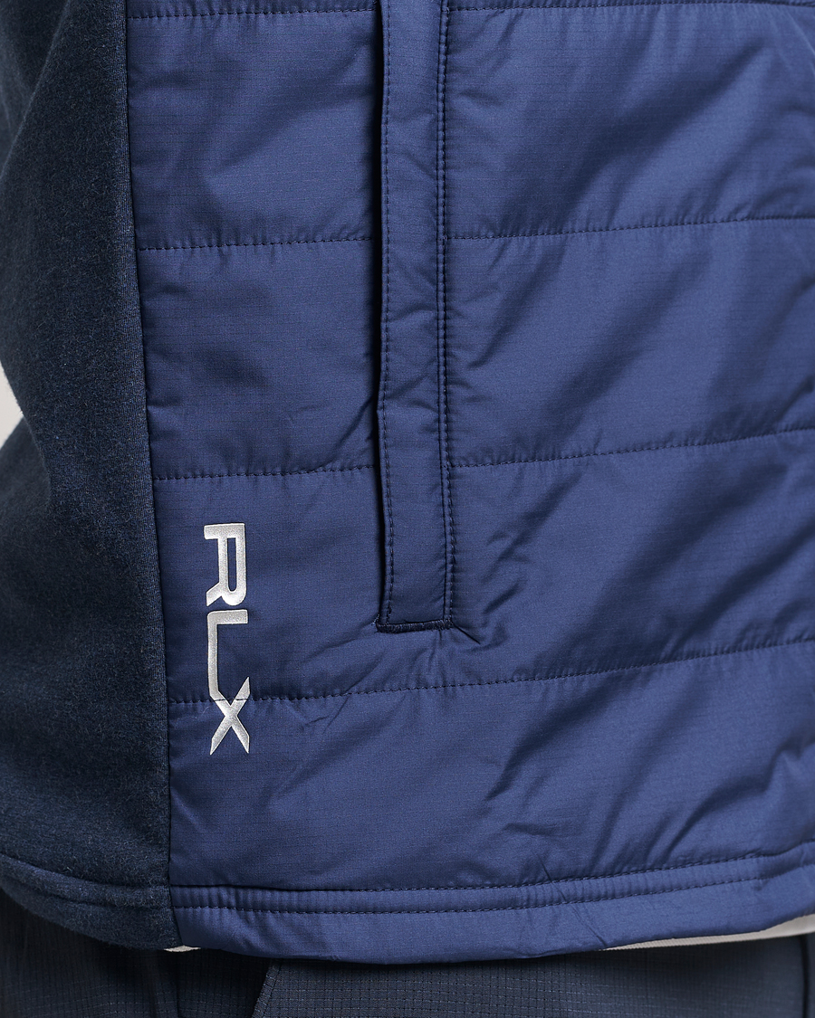 Homme | Pulls Et Tricots | RLX Ralph Lauren | Fine Terry Cardigan Blue Heather