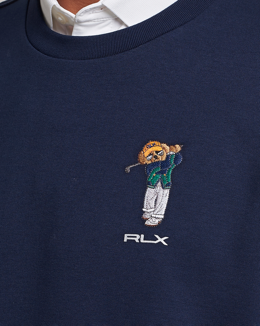 Homme | Pulls Et Tricots | RLX Ralph Lauren | Bear Double Knit Pullover French Navy