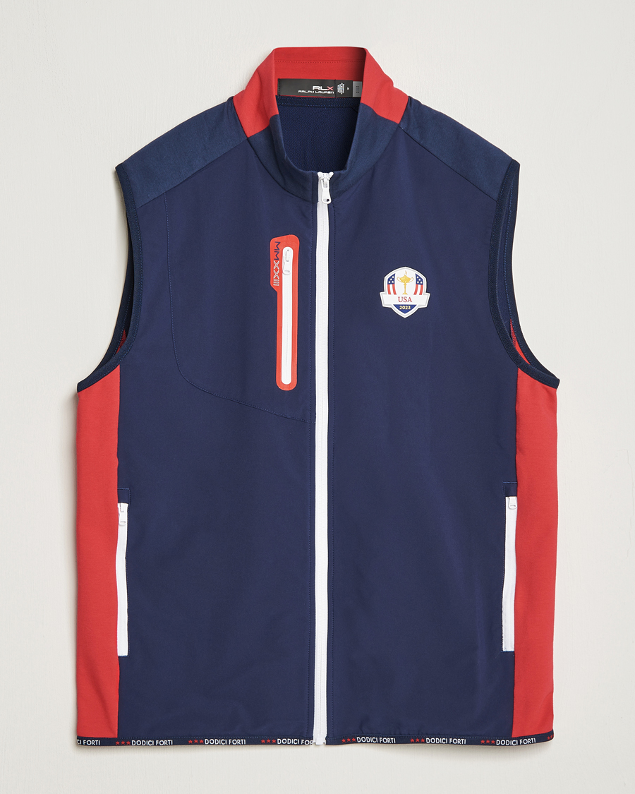 Heren | Jassen | RLX Ralph Lauren | Ryder Cup Terry Vest French Navy
