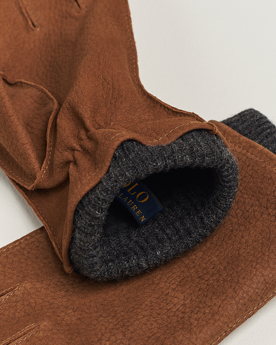Heren | Polo Ralph Lauren Leather Gloves Tan | Polo Ralph Lauren | Leather Gloves Tan