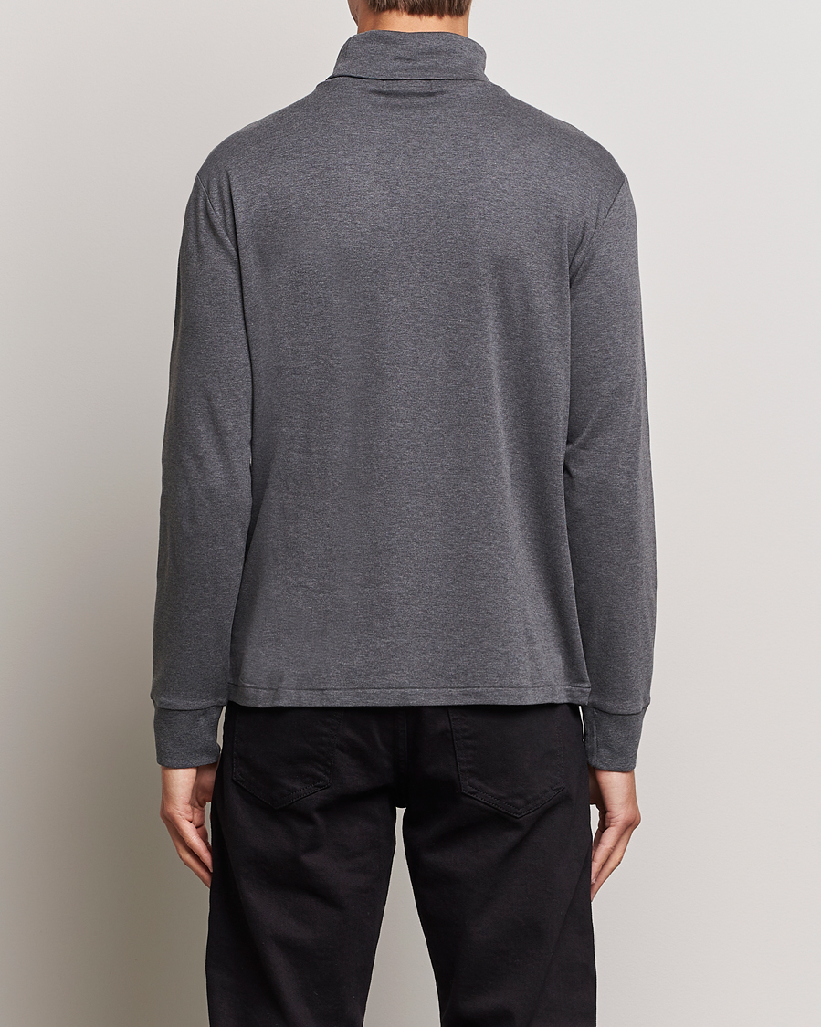 Homme | Pulls Et Tricots | Polo Ralph Lauren | Luxury Pima Cotton Rollneck Barclay Heather