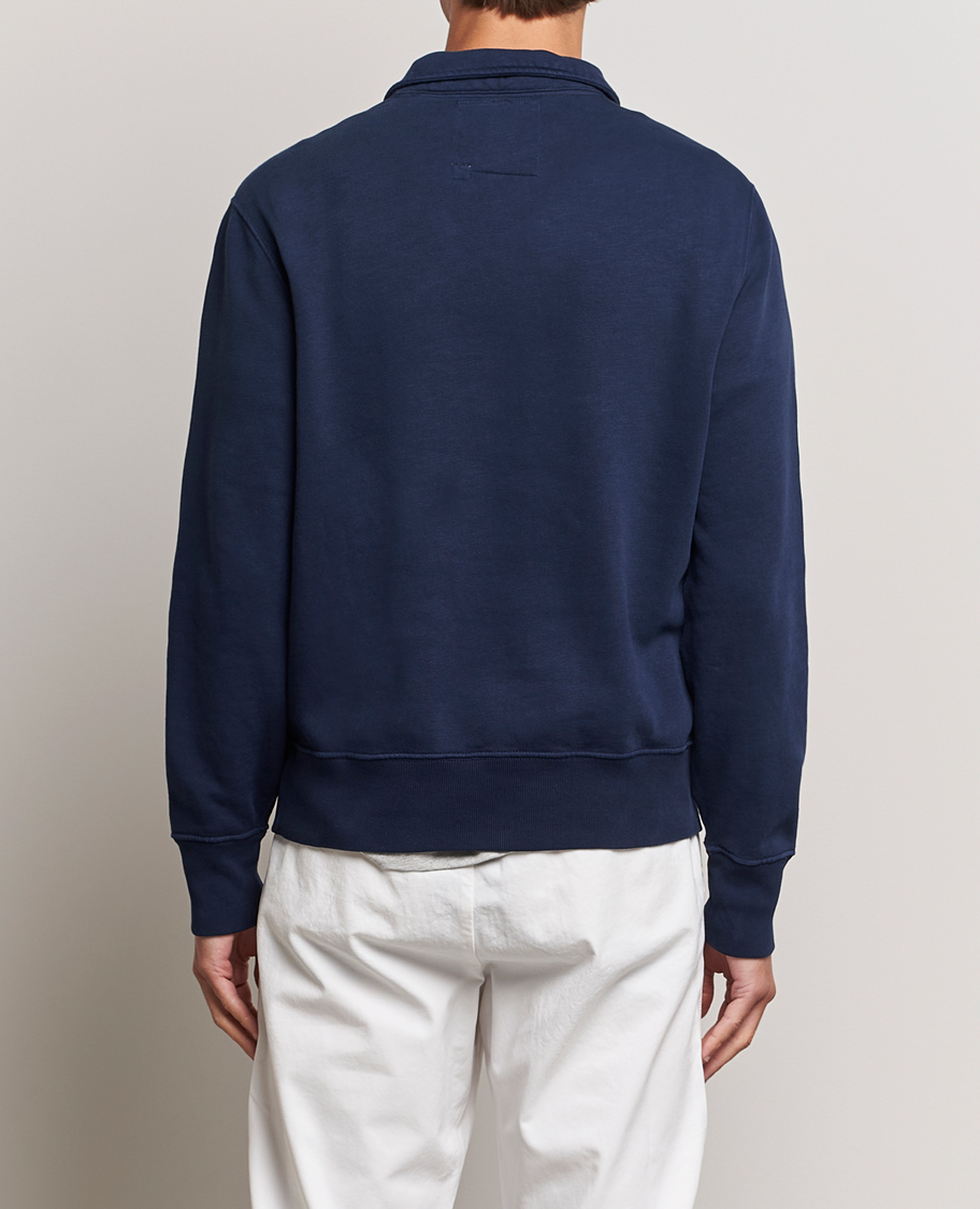 Heren | Truien | Polo Ralph Lauren | Logo Cotton Half Zip Cruise Navy