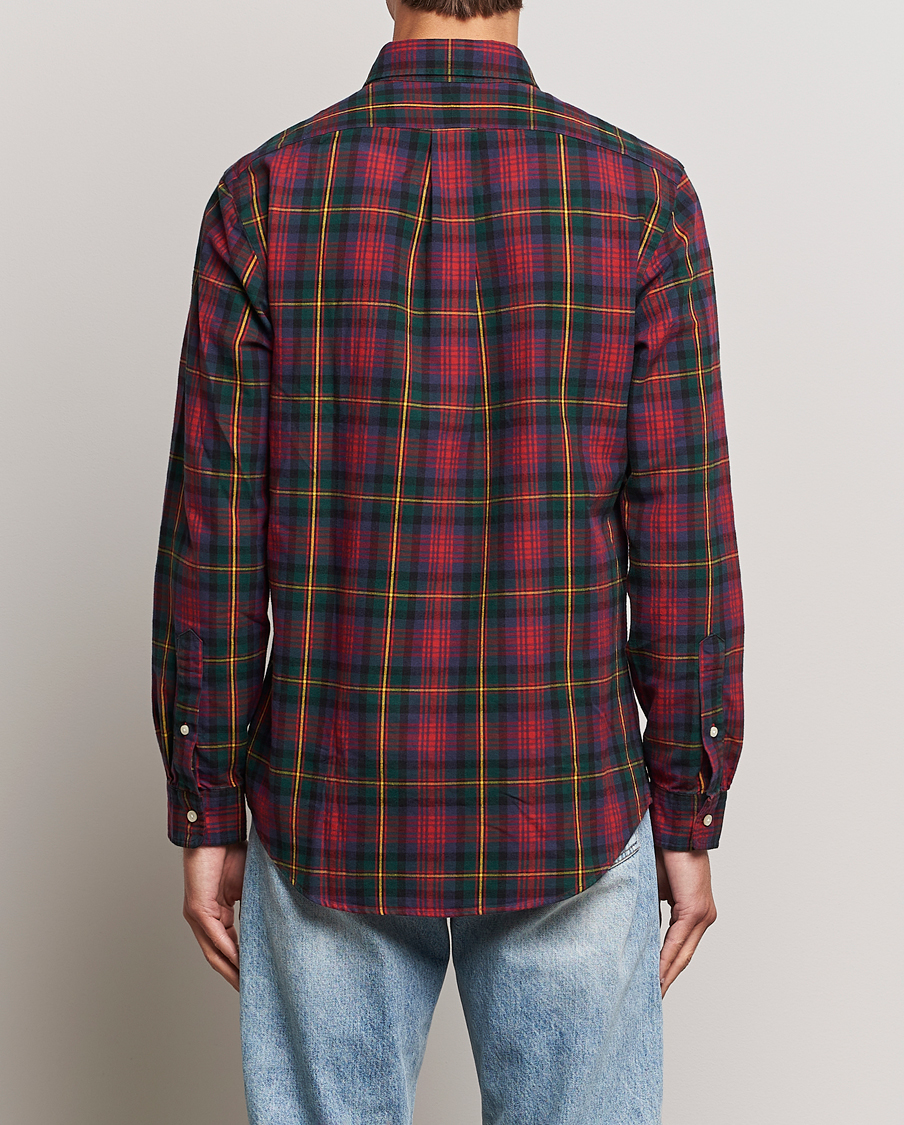 Homme | Chemises | Polo Ralph Lauren | Custom Fit Checked Shirt Red/Green