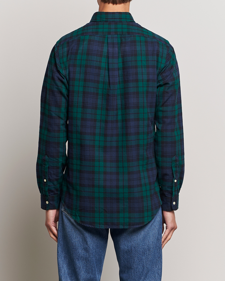 Heren | Overhemden | Polo Ralph Lauren | Custom Fit Checked Shirt Navy/Green