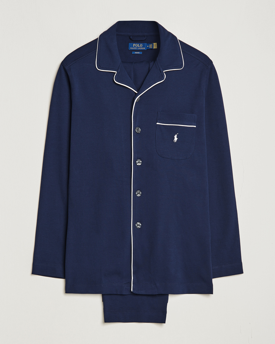 Heren | Pyjama's en gewaden | Polo Ralph Lauren | Pyjama Lounge Set Cruise Navy