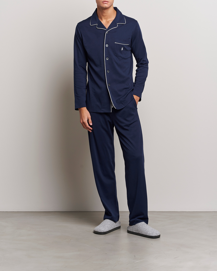 Heren | Pyjama's en gewaden | Polo Ralph Lauren | Pyjama Lounge Set Cruise Navy